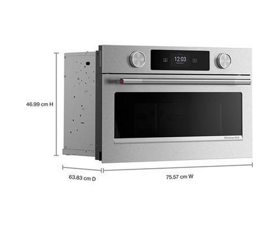 KitchenAid 30-Inch Built-In Microwave Oven With Convection Technology - KMBS730SPS
