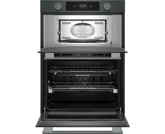 KitchenAid 30-Inch Built-In Combination Wall Oven With Microwave Oven With Convection Technology - KOEC730SJP