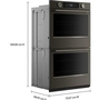 KitchenAid 30-Inch Built-In Double Wall Oven With Convection Technology - KOED730SBE