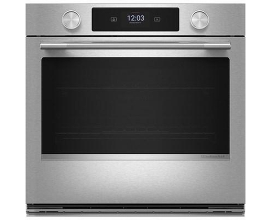 KitchenAid 27-Inch Built-In Single Wall Oven With Convection Technology - KOES727SPS