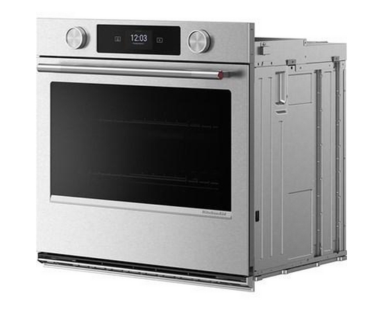 KitchenAid 27-Inch Built-In Single Wall Oven With Convection Technology - KOES727SPS