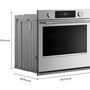 KitchenAid 27-Inch Built-In Single Wall Oven With Convection Technology - KOES727SPS