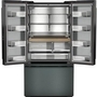 KitchenAid 36-Inch, 24 Cu. Ft. Counter-Dept French 3-Door Refrigerator With Internal Water Dispenser And Ice Maker - KRFC236SJP
