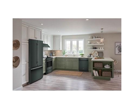 KitchenAid 36-Inch, 24 Cu. Ft. Counter-Dept French 3-Door Refrigerator With Internal Water Dispenser And Ice Maker - KRFC236SJP
