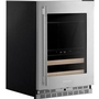 KitchenAid 4.89 Cu. Ft. Undercounter Beverage Center With Two Zones - KUBR524SPS