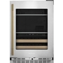 KitchenAid 4.89 Cu. Ft. Undercounter Beverage Center With Two Zones - KUBR524SPS