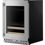 KitchenAid 4.89 Cu. Ft. Undercounter Beverage Center With Two Zones - KUBR524SPS