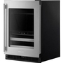 KitchenAid 4.89 Cu. Ft. Undercounter Beverage Center With Two Zones - KUBR524SSB