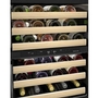 KitchenAid 46-Bottle Undercounter Wine Cellar With Full-Extension Wood-Front Racks - KUWR524SPS