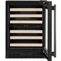 KitchenAid 46-Bottle Undercounter Wine Cellar With Full-Extension Wood-Front Racks - KUWR524SBE