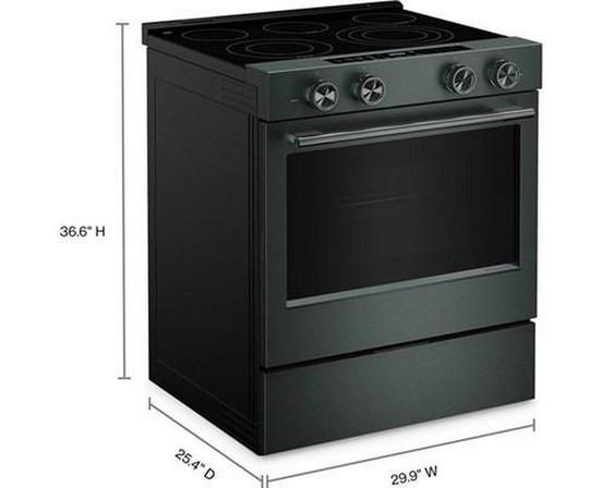 KitchenAid 30-Inch Slide-In Electric Range With  Convection Cooking Modes - YKSES530SJP