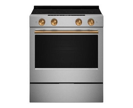 KitchenAid 30-Inch Slide-In Electric Range With  Convection Cooking Modes - YKSES530SPS