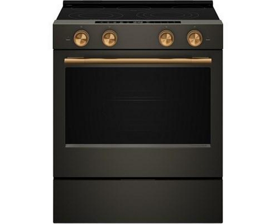 KitchenAid 30-Inch Slide-In Electric Range With  Convection Cooking Modes - YKSES530SBE
