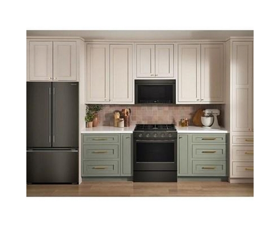 KitchenAid 30-Inch Smart Slide-In Gas Range With Convection Cooking Modes And 2-In-1 Burner - KSGS530SBE