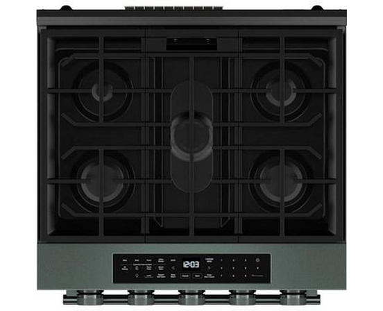 KitchenAid 30-Inch Smart Slide-In Gas Range With Convection Cooking Modes And 2-In-1 Burner - KSGS530SJP