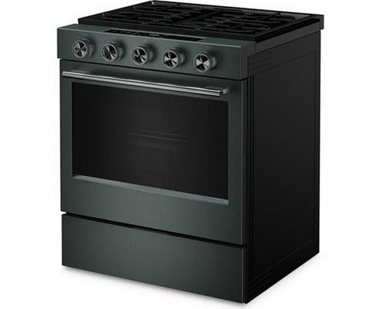 KitchenAid 30-Inch Smart Slide-In Gas Range With Convection Cooking Modes And 2-In-1 Burner - KSGS530SJP