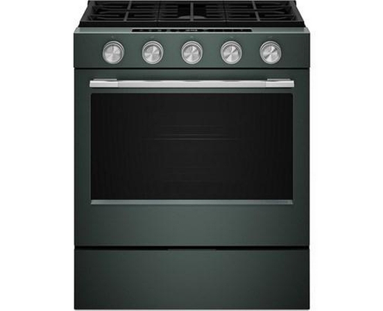 KitchenAid 30-Inch Smart Slide-In Gas Range With Convection Cooking Modes And 2-In-1 Burner - KSGS530SJP