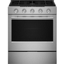 KitchenAid 30-Inch Smart Slide-In Gas Range With Convection Cooking Modes And 2-In-1 Burner - KSGS530SPS