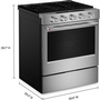 KitchenAid 30-Inch Smart Slide-In Gas Range With Convection Cooking Modes And 2-In-1 Burner - KSGS530SPS