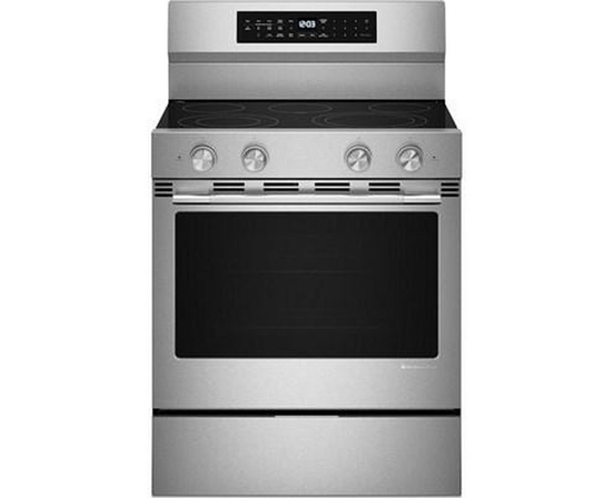 KitchenAid 30-Inch Freestanding Electric Range With Wi-Fi - YKFES530SPS