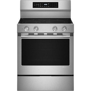 KitchenAid 30-Inch Freestanding Electric Range With Wi-Fi - YKFES530SPS