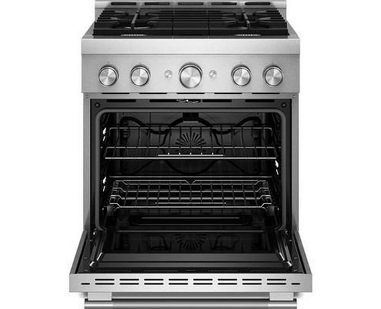 KitchenAid 30-Inch Slide-In Gas Range With 4 Burners - KFGS930SSS