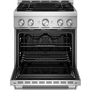 KitchenAid 30-Inch Slide-In Gas Range With 4 Burners - KFGS930SSS