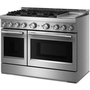KitchenAid 48-Inch Freestanding Gas Range With 6 Burners And Griddle - KFGD948SSS