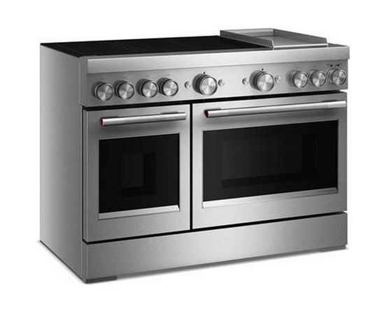 KitchenAid 48-Inch Freestanding Induction Range With 6 Elements And Griddle - KFID948SSS