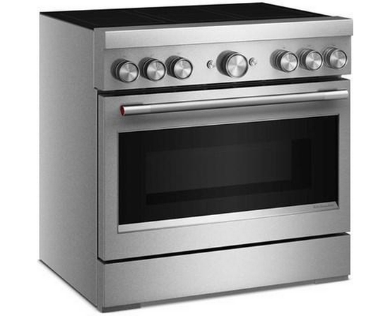 KitchenAid 36-Inch Freestanding Induction Range With 6 Elements - KFIS936SSS