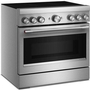 KitchenAid 36-Inch Freestanding Induction Range With 6 Elements - KFIS936SSS