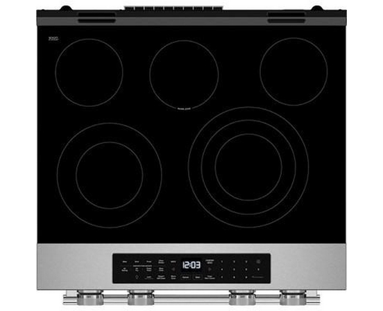 KitchenAid 30-Inch Slide-In Electric Range With Wi-Fi - YKSES330SPS