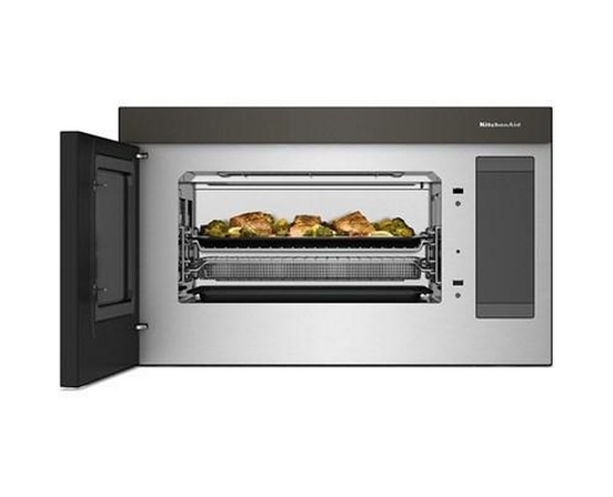 KitchenAid 30-Inch, 1.1 Cu. Ft. Over-The-Range Microwave Oven With Air Fry Technology - YKMMF530PBE