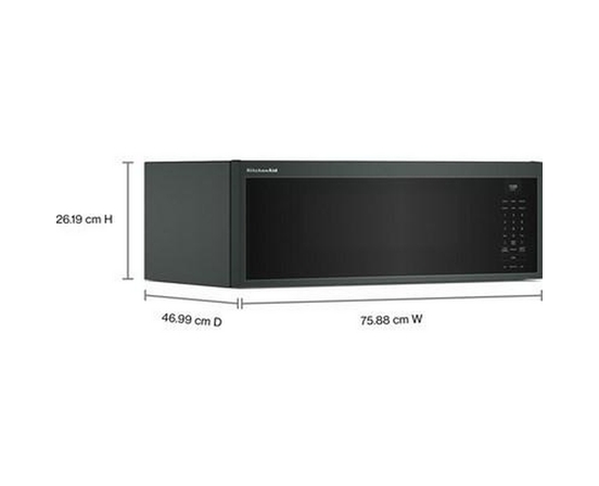 KitchenAid 30-Inch, 1.1 Cu. Ft. Over-The-Range Microwave Oven - YKMML550RJP