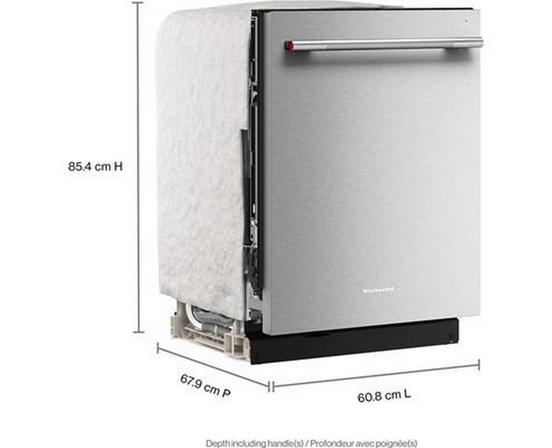KitchenAid Built-In Dishwasher With Prodry™ System - KDTS624SPS