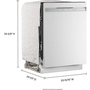 KitchenAid Built-In Dishwasher - KDFS224SWH