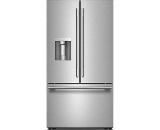 KitchenAid 36-Inch French 3-Door Refrigerator With Water And Ice Dispensing System - KRFF436SPS
