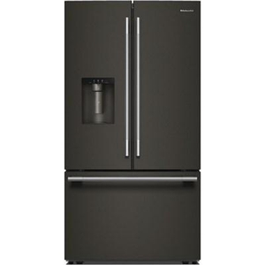 KitchenAid 36-Inch French 3-Door Refrigerator With Water And Ice Dispensing System - KRFF436SBE