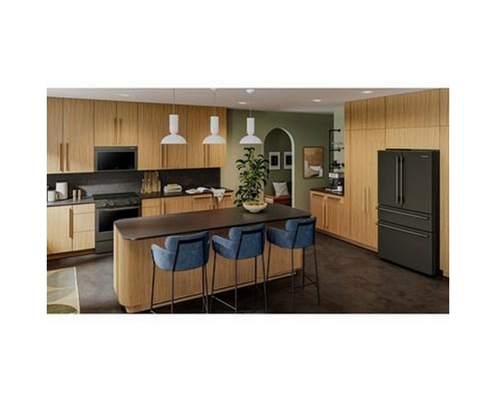 KitchenAid 36-Inch French 3-Door Refrigerator With Water And Ice Dispensing System - KRFF436SBE