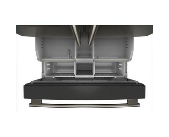 KitchenAid 36-Inch French 3-Door Refrigerator With Water And Ice Dispensing System - KRFF436SBE