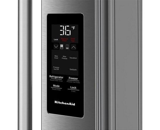 KitchenAid 36-Inch French 3-Door Refrigerator - KRFF336SPS