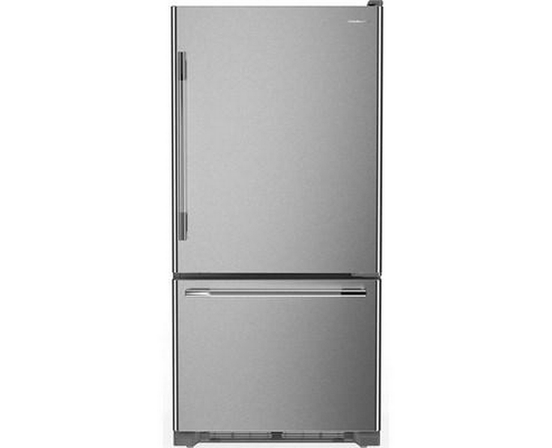 KitchenAid 30-Inch, 19 Cu. Ft. Freestanding Bottom Freezer Refrigerator - KRBR130SPS