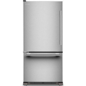 KitchenAid 33-Inch, 22 Cu. Ft. Freestanding Bottom Freezer Refrigerator - KRBL133SPS