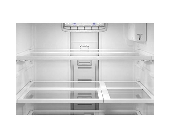 KitchenAid 30-Inch, 20 Cu. Ft. Freestanding French 3-Door Refrigerator With Water Dispenser - KRFF330SPS