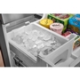 KitchenAid 30-Inch, 20 Cu. Ft. Freestanding French 3-Door Refrigerator With Water Dispenser - KRFF330SPS
