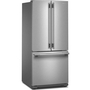 KitchenAid 30-Inch, 20 Cu. Ft. Freestanding French 3-Door Refrigerator With Water Dispenser - KRFF330SPS