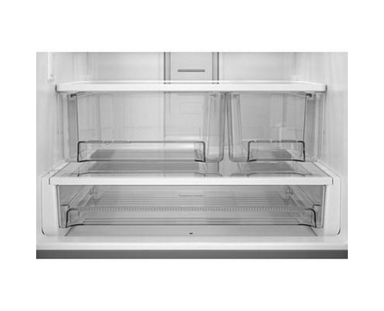 KitchenAid 30-Inch, 20 Cu. Ft. Freestanding French 3-Door Refrigerator With Water Dispenser - KRFF330SPS