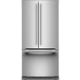 KitchenAid 33-Inch, 22 Cu. Ft. Freestanding French 3-Door Refrigerator With Ice Maker - KRFF333SPS