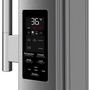 KitchenAid 36-Inch, 30 Cu. Ft. French 3-Door Refrigerator With Interior Water Dispenser And Ice Maker - KRMF336SPS