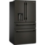 KitchenAid 36-Inch, 29.51 Cu. Ft. Freestanding French 4-Door Refrigerator With Water And Ice Dispensing System - KRMF436SBE